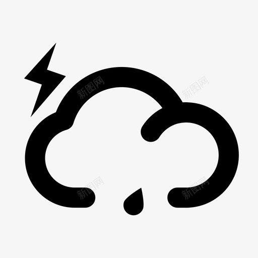 iconweather转曲05svg_新图网 https://ixintu.com 转曲