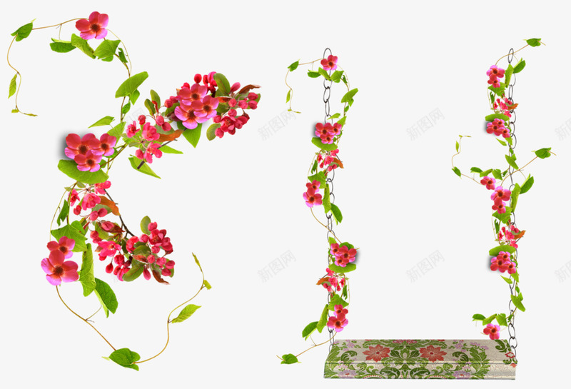 植物花藤树枝png免抠素材_新图网 https://ixintu.com 植物 花藤 树枝