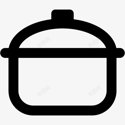 煲仔饭svg_新图网 https://ixintu.com 煲仔 瓦煲