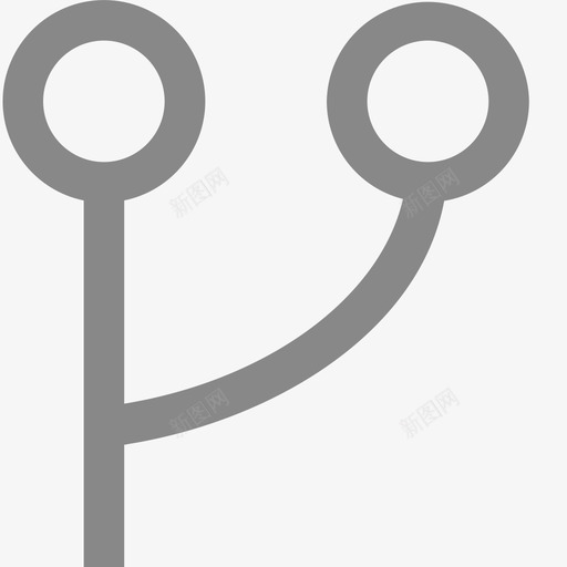 流水线分支1px1616svg_新图网 https://ixintu.com 流水线 分支