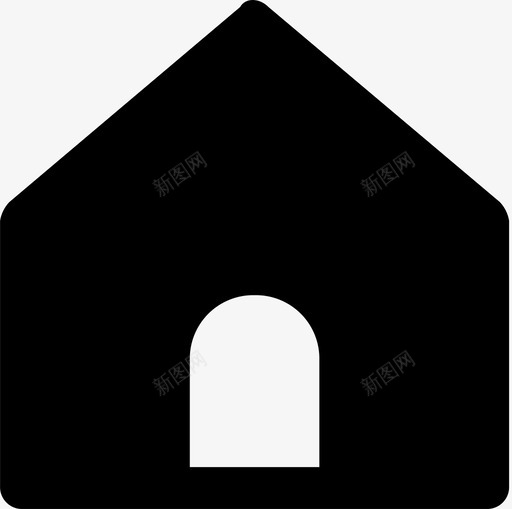 商家ICON815标签栏首页svg_新图网 https://ixintu.com 商家 标签 首页