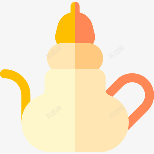 茶壶摩洛哥21扁平svg_新图网 https://ixintu.com 茶壶 摩洛哥 扁平