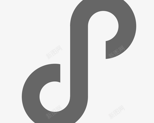 抖品牌单色LOGOsvg_新图网 https://ixintu.com 品牌 单色
