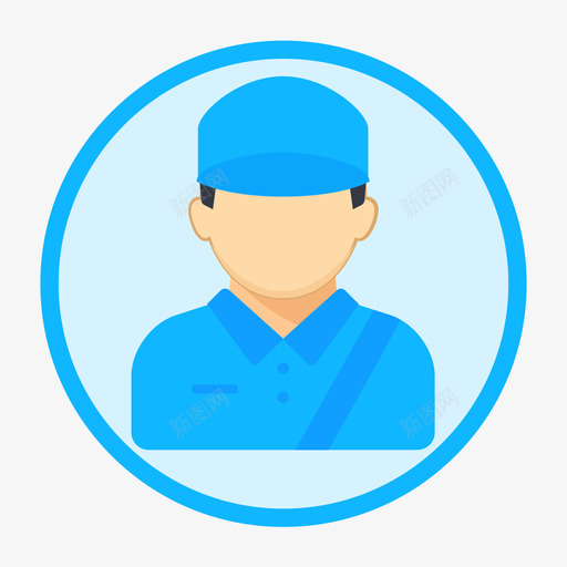跑男头像svg_新图网 https://ixintu.com 跑男 头像 多色