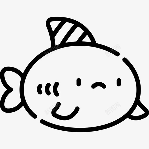 鲨鱼动物福利1直系svg_新图网 https://ixintu.com 鲨鱼 动物 福利 直系