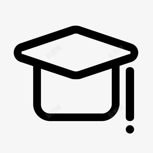 icon学历svg_新图网 https://ixintu.com 学历 填充