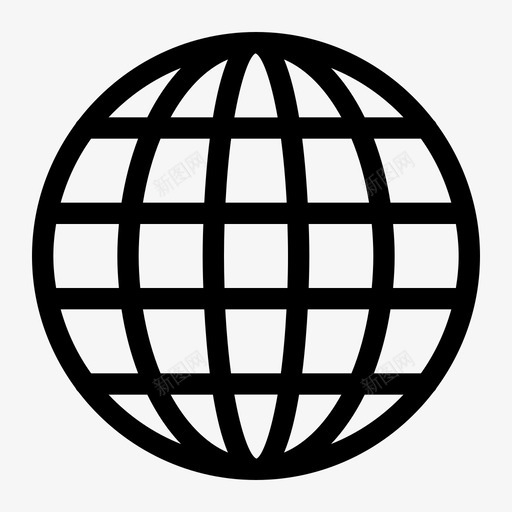 世界浏览器连接svg_新图网 https://ixintu.com 世界 浏览器 连接 互联网 网络 在线 概要