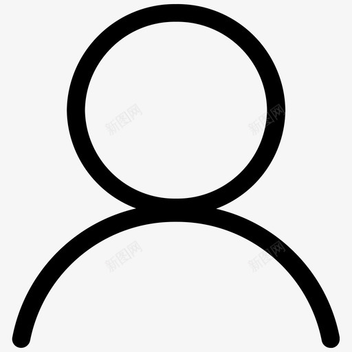 社区个人主页入口svg_新图网 https://ixintu.com 社区 个人主页 入口 线性