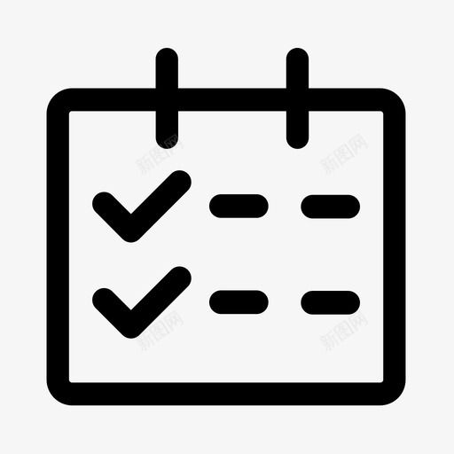 考勤管理42X42svg_新图网 https://ixintu.com 考勤管理