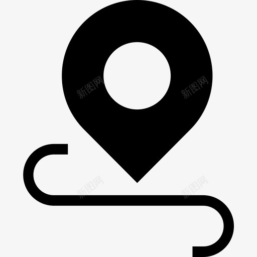 历史轨迹svg_新图网 https://ixintu.com 历史 轨迹 扁平 简约 单色 线性