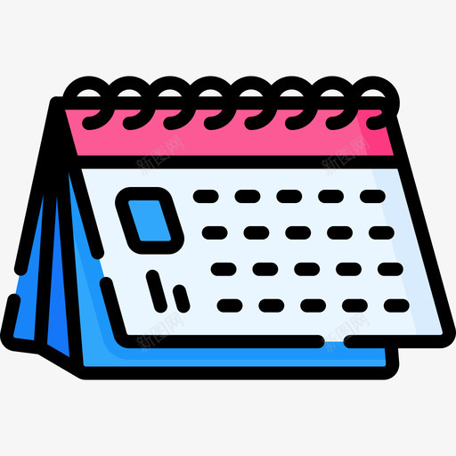 日历希望6线颜色svg_新图网 https://ixintu.com 日历 希望 颜色