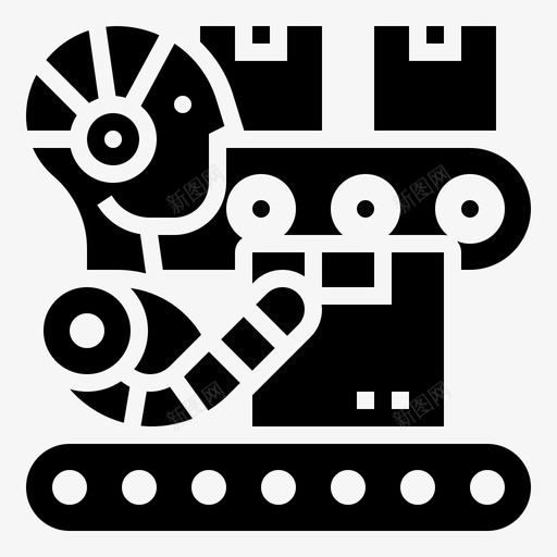 自主人工智能118字形svg_新图网 https://ixintu.com 自主 人工智能 字形