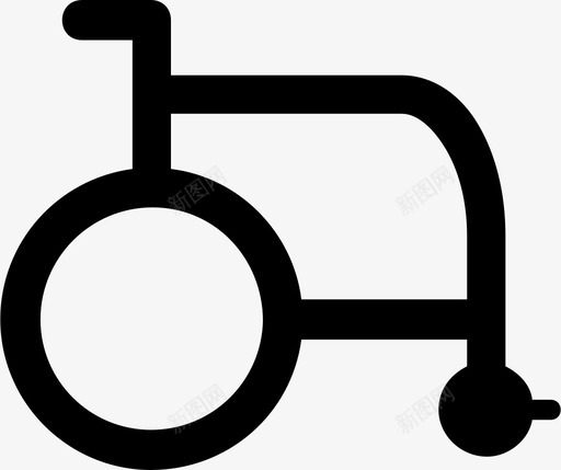 轮椅扶手椅残疾人svg_新图网 https://ixintu.com 轮椅 扶手 残疾人 医院 医疗