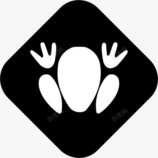 跳蛙logo中间更改svg_新图网 https://ixintu.com 跳蛙 中间 更改