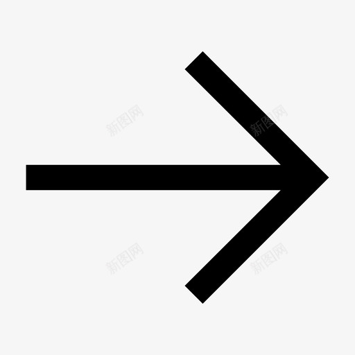 AKLN指向右svg_新图网 https://ixintu.com 指向 向右