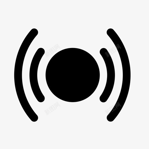 扩散svg_新图网 https://ixintu.com 扩散 蚁群 扁平 单色 圆润