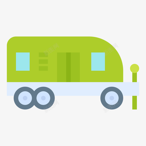 露营拖车181平房svg_新图网 https://ixintu.com 露营 拖车 平房