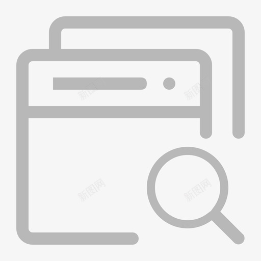 ico线性图标财务管理特批项目查询svg_新图网 https://ixintu.com 线性 图标 财务管理 特批 项目 查询