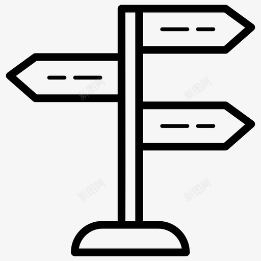 路标方向箭头指路标svg_新图网 https://ixintu.com 路标 方向 箭头 指路 数据分析 矢量 矢量图 图标