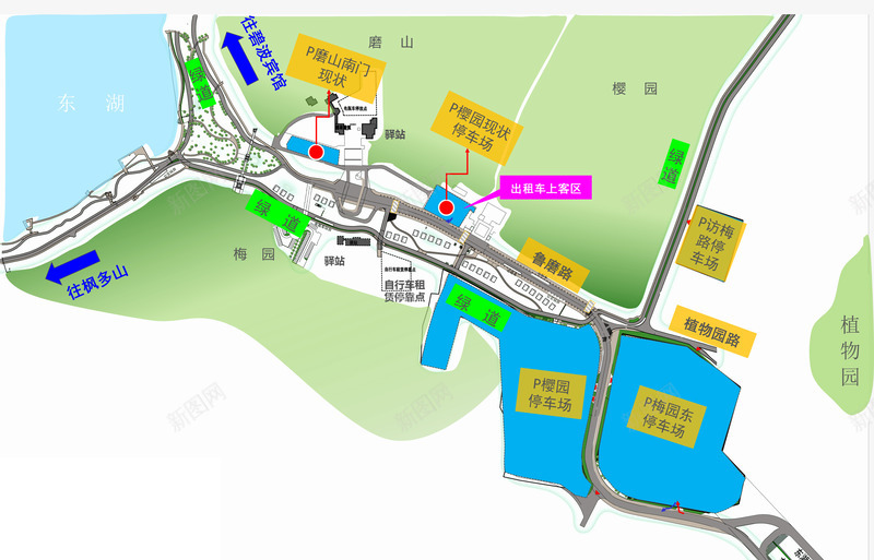 武汉东湖绿道学景观资源中心png免抠素材_新图网 https://ixintu.com 武汉 东湖 道学 景观 资源中心