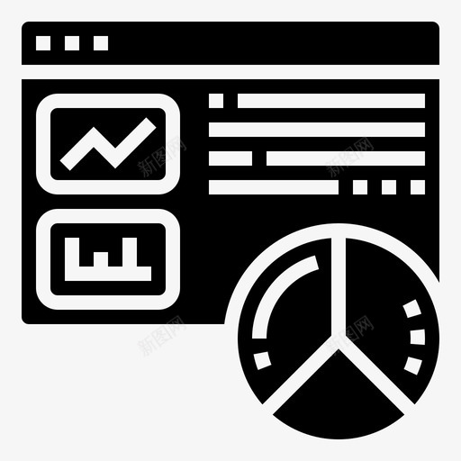 仪表板分析指标svg_新图网 https://ixintu.com 仪表板 分析 指标 信息 结果