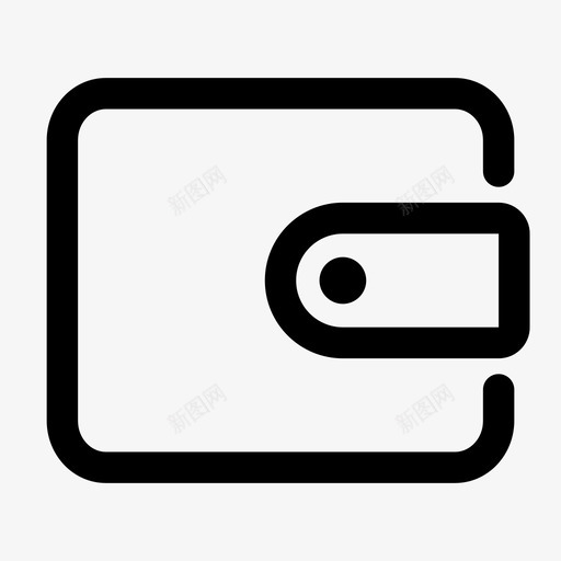 钱包金钱交易付款余额线性svg_新图网 https://ixintu.com 钱包 金钱 交易 付款 余额 线性