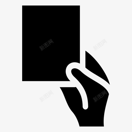 违规卡片足球svg_新图网 https://ixintu.com 足球 违规 卡片 犯规 裁判 体育 字形