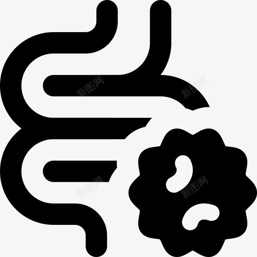 肠子冠状病毒130填充svg_新图网 https://ixintu.com 肠子 冠状 病毒 填充