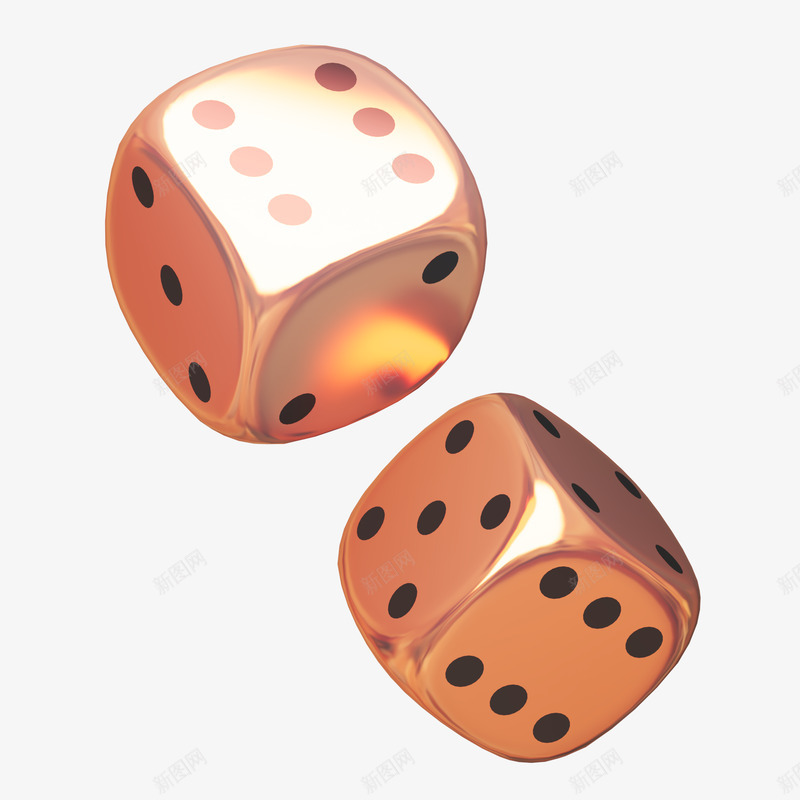 C4D金属金色装饰灬小狮子灬png免抠素材_新图网 https://ixintu.com 金属 金色 装饰 小狮子