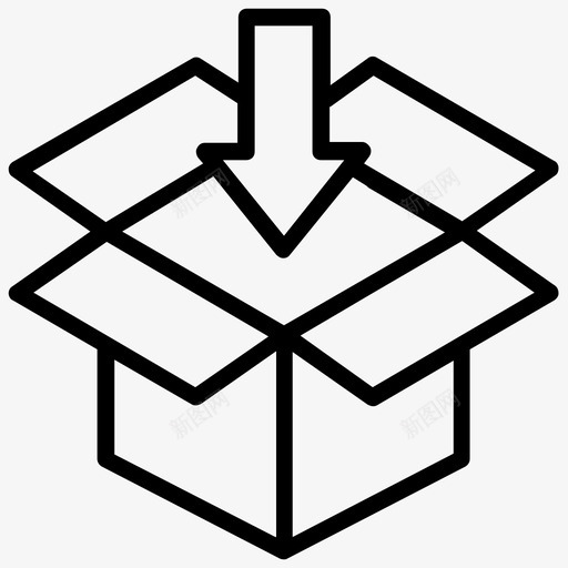 包装货运物流配送svg_新图网 https://ixintu.com 包装 包裹 货运 物流配送 装运 交付 履行 矢量 矢量图 图标
