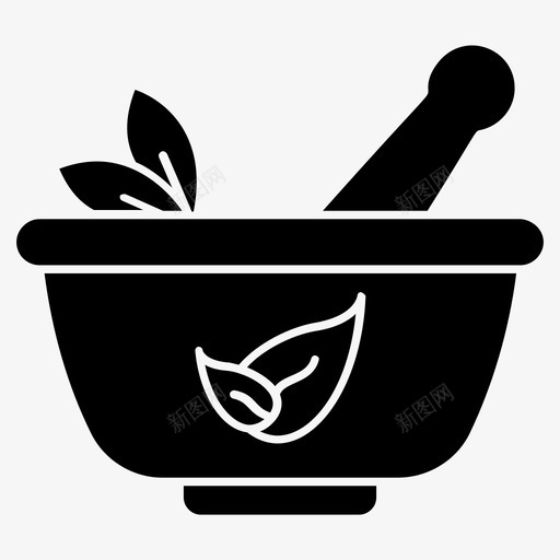 草药治疗草药药物搅拌碗svg_新图网 https://ixintu.com 草药 治疗 药物 搅拌 碗研 药理学 传统医学 健康美容 时尚 固体 载体