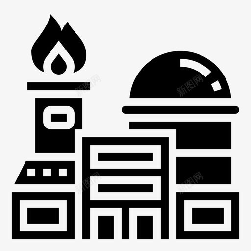 石油化工能源工业svg_新图网 https://ixintu.com 石油化工 能源工业 石油 工厂 石油工业