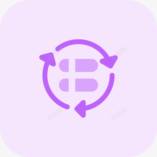 同步数据传输8已填充svg_新图网 https://ixintu.com 同步 数据传输 填充