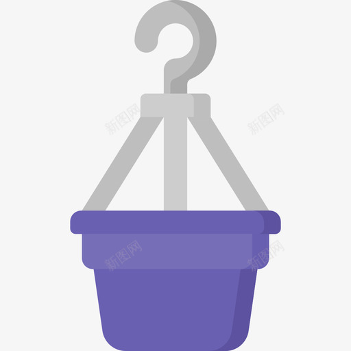 植物盆塑料制品15个扁平svg_新图网 https://ixintu.com 植物 塑料制品 扁平
