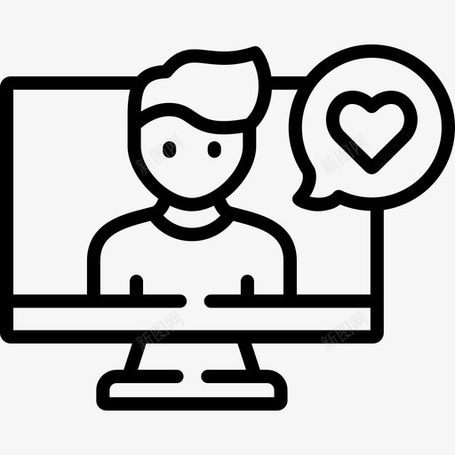 视频通话善良3直系svg_新图网 https://ixintu.com 视频 通话 善良 直系