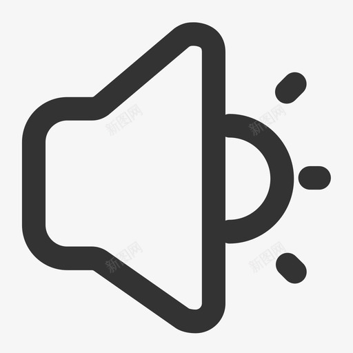 icon发送通告svg_新图网 https://ixintu.com 发送 通告