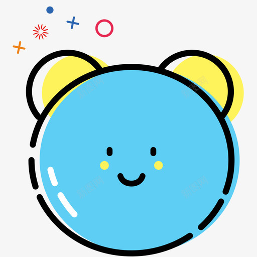 休息一下svg_新图网 https://ixintu.com 休息 一下 可爱 多色 简约 填充