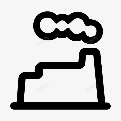 工厂bsvg_新图网 https://ixintu.com 工厂 线性 扁平 单色 简约 商务