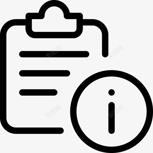 信息办公室文件线性svg_新图网 https://ixintu.com 信息 信息办 办公室 文件 线性