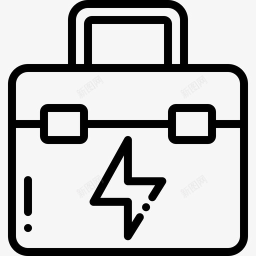 工具箱电气电工svg_新图网 https://ixintu.com 工具箱 电气 电工 设备 工作 电力