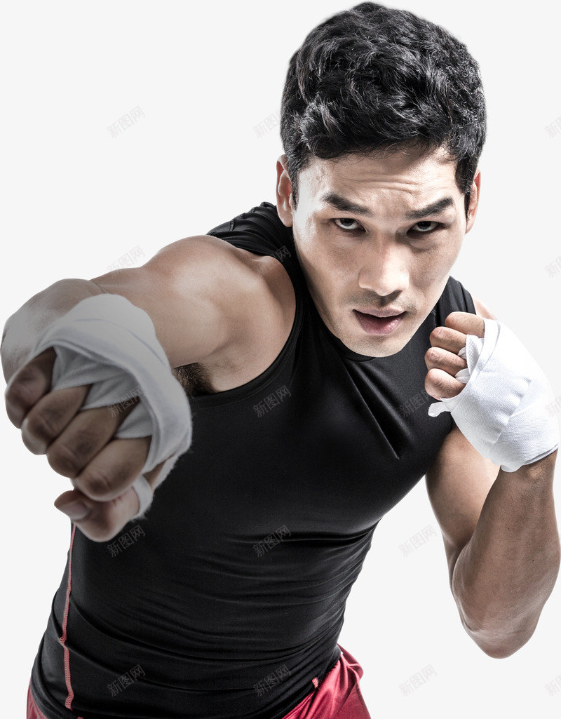 拳击男子png免抠素材_新图网 https://ixintu.com 拳击 男子