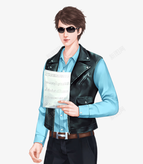 男夹克png免抠素材_新图网 https://ixintu.com 夹克