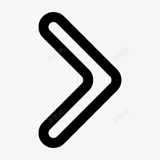 箭头向右1svg_新图网 https://ixintu.com 箭头 向右