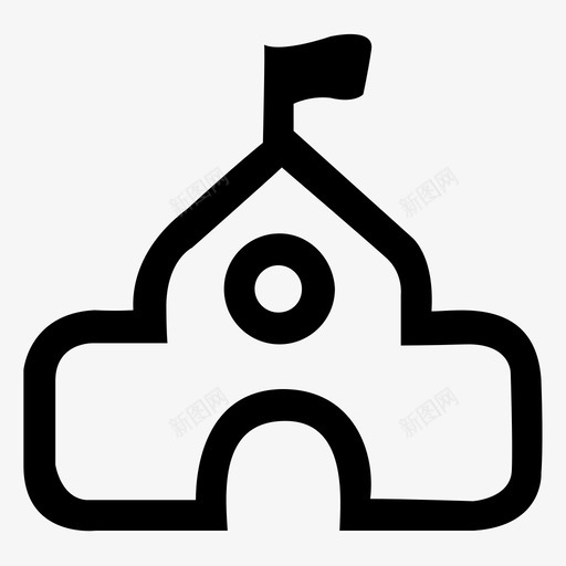 美丽校园svg_新图网 https://ixintu.com 美丽 校园