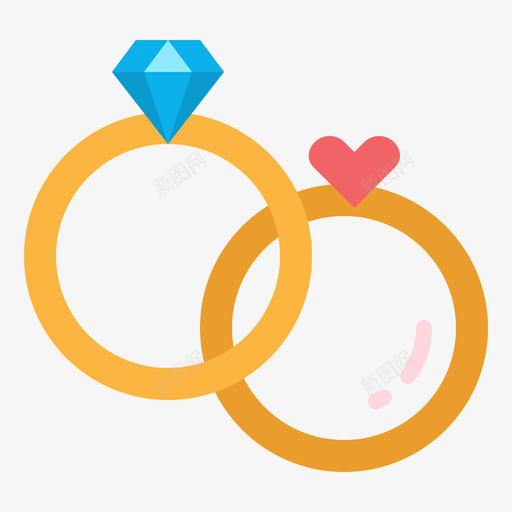 结婚戒指爱情时刻2平装svg_新图网 https://ixintu.com 结婚 戒指 爱情 时刻 平装