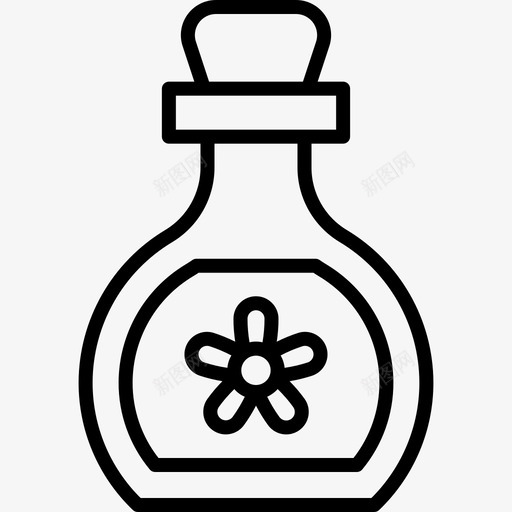 香精油化妆品3线性svg_新图网 https://ixintu.com 香精油 化妆品 线性
