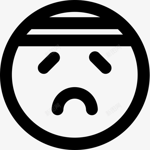 头疼svg_新图网 https://ixintu.com 头疼