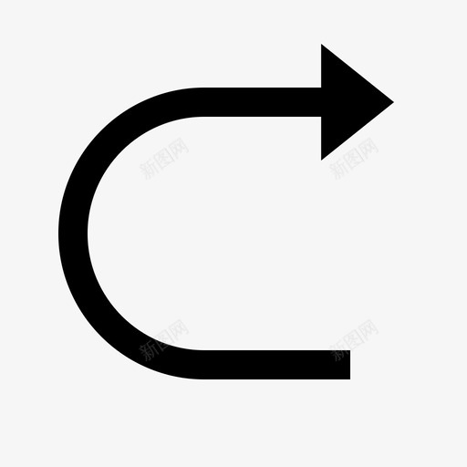 工具icon反撤销svg_新图网 https://ixintu.com 工具 撤销 线性