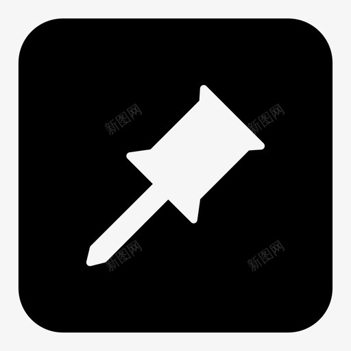 别针最爱图钉svg_新图网 https://ixintu.com 别针 图钉 最爱