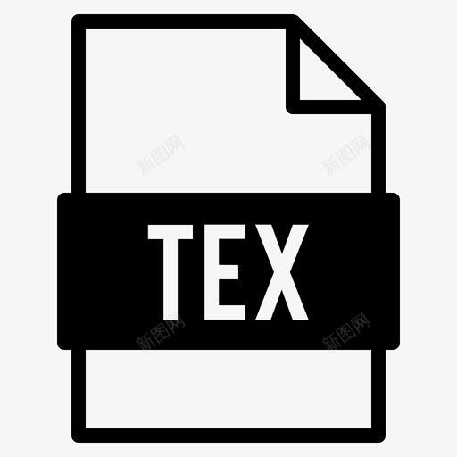 tex文件文档扩展名svg_新图网 https://ixintu.com 文件 类型 文档 扩展名